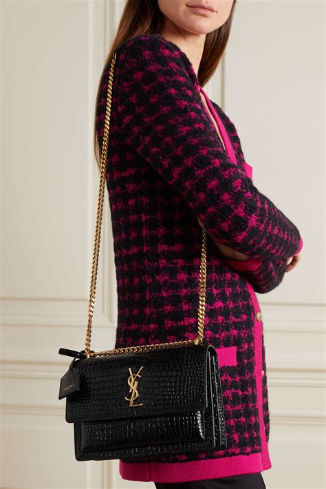 ysl croc sunset